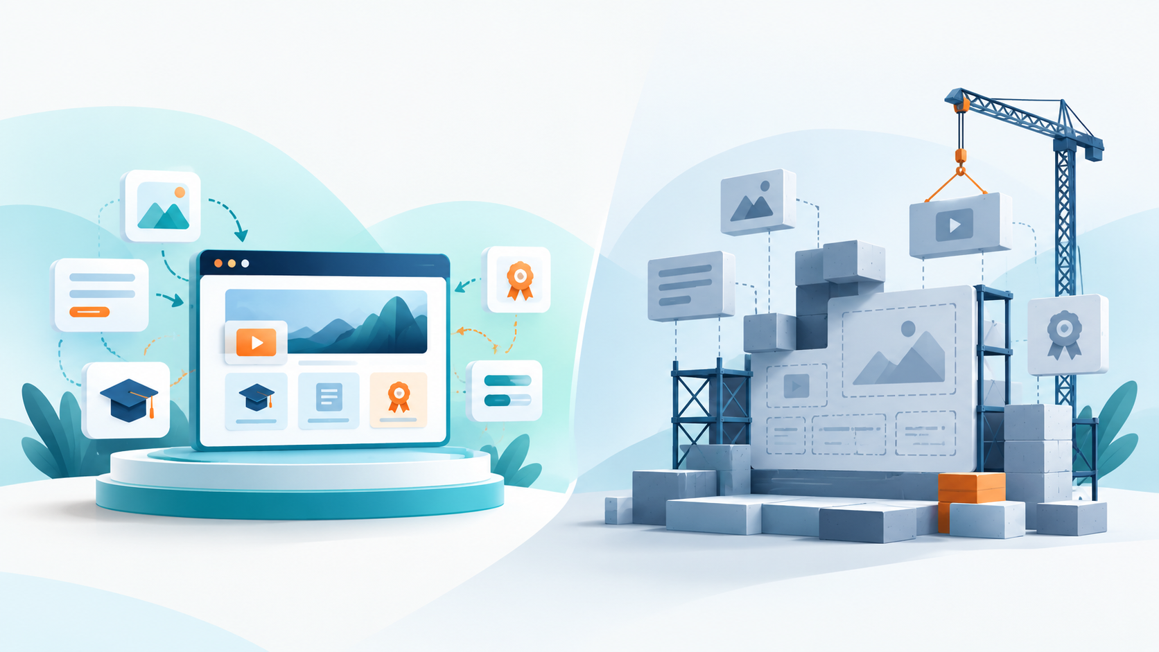 White-Label LMS Vs. Custom Development for Client Portals White-Label LMS Vs. Custom Development for Client Portals